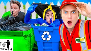 EXTREME CAMOUFLAGE HIDE AND SEEK!! (TRASH EDITION)