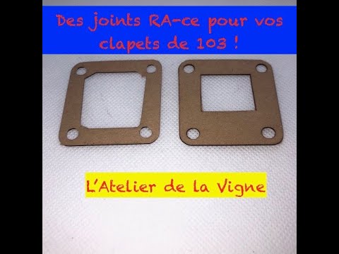 Des joints adaptés pour carbu de Peugeot 103
