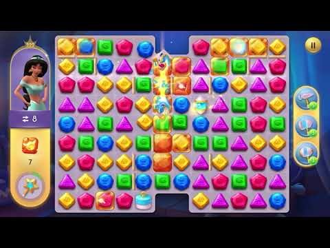 Disney Princess Majestic Quest Level 322 NO BOOSTERS - A S GAMING ✔️