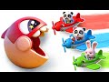Colorful Shark Airplane Airplane Flying Adventure Nursery Rhymes Kids Songs BabyBus