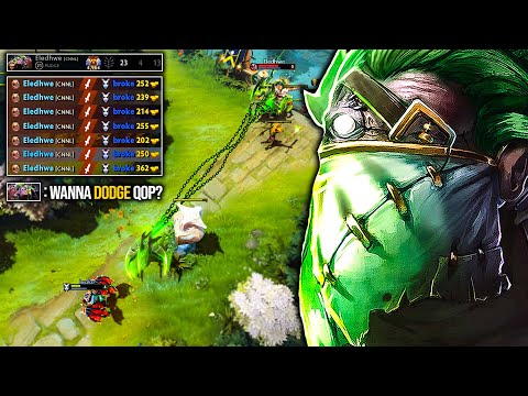 Grandmaster Tier Pudge vs Queen of Pain Mid!!! DO NOT Try to DODGE my Hook | Pudge Official