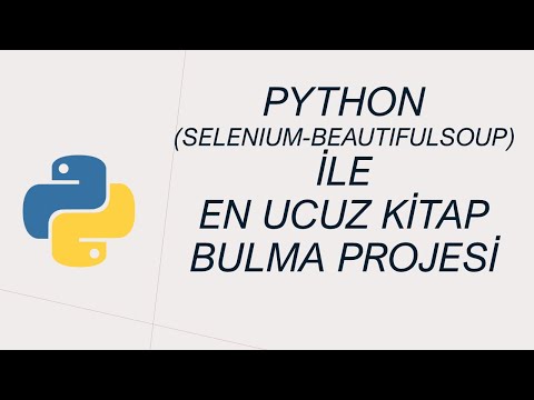 En Ucuz Kitap Bulma Projesi ( Python Selenium / BeautifulSoup Dersleri )