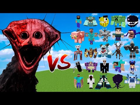 The Boiled One vs All Minecraft Bosses - Minecraft Mob Battle