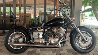 YAMAHA ドラックスター400 カスタム　VH01J 純正イモビライザー付き　機関良好　外装オールペイント済み