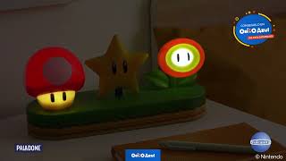 Video de Super Mario Bros| Lámpara Iconos 3D