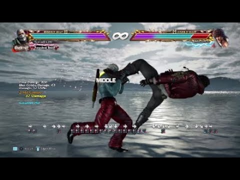 Tekken 7 Bryan Fury FF4 and While Crouch DF4 Maximum Damage!!