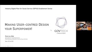 Industry Digital Plan for Social Services – Make User-Centred Design Your Superpower (GovTech)