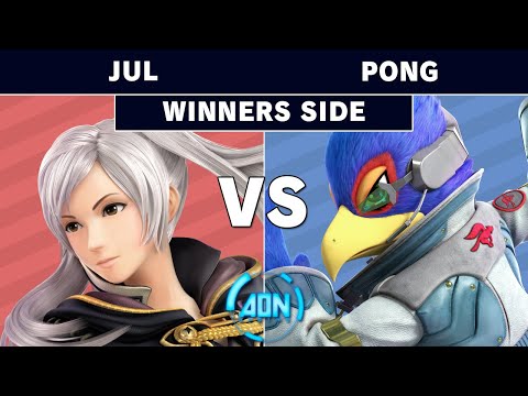 AON Ultimate #054   3D  Jul Robin vs Pong Palutena, Falco Winners Round 4   Smash Ultimate