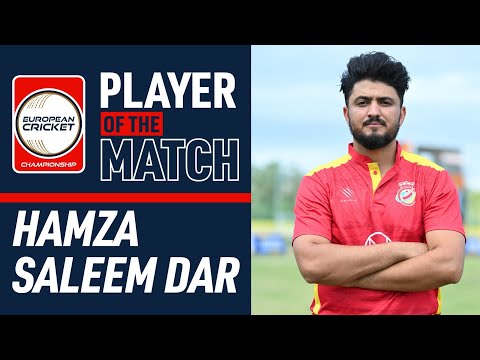 POTM : H. Saleem Dar - Match 9  SCO-XI VS ESP  | ECC 2024 | 16 Oct 2024 | ECC24.112