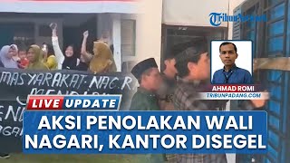 Viral Warga Pasaman Barat Keliling Kampung Pakai Ambulans Bawa Baliho Tolak Pj Wali Nagari