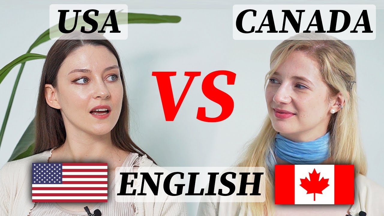American vs Canadian ENGLISH Differences!