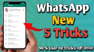 5 Amazing WhatsApp Tips & Tricks 🔥 Kab Kaun ONLINE Aaya? | WhatsApp New Features 2023
