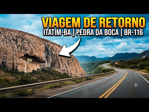 PASSANDO PELA PEDRA DA BOCA E MILAGRES BAHIA, VIAGEM 01/26