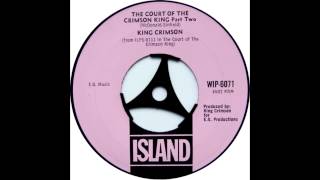 King Crimson - The Court of the Crimson King Part 2 (single edit)
