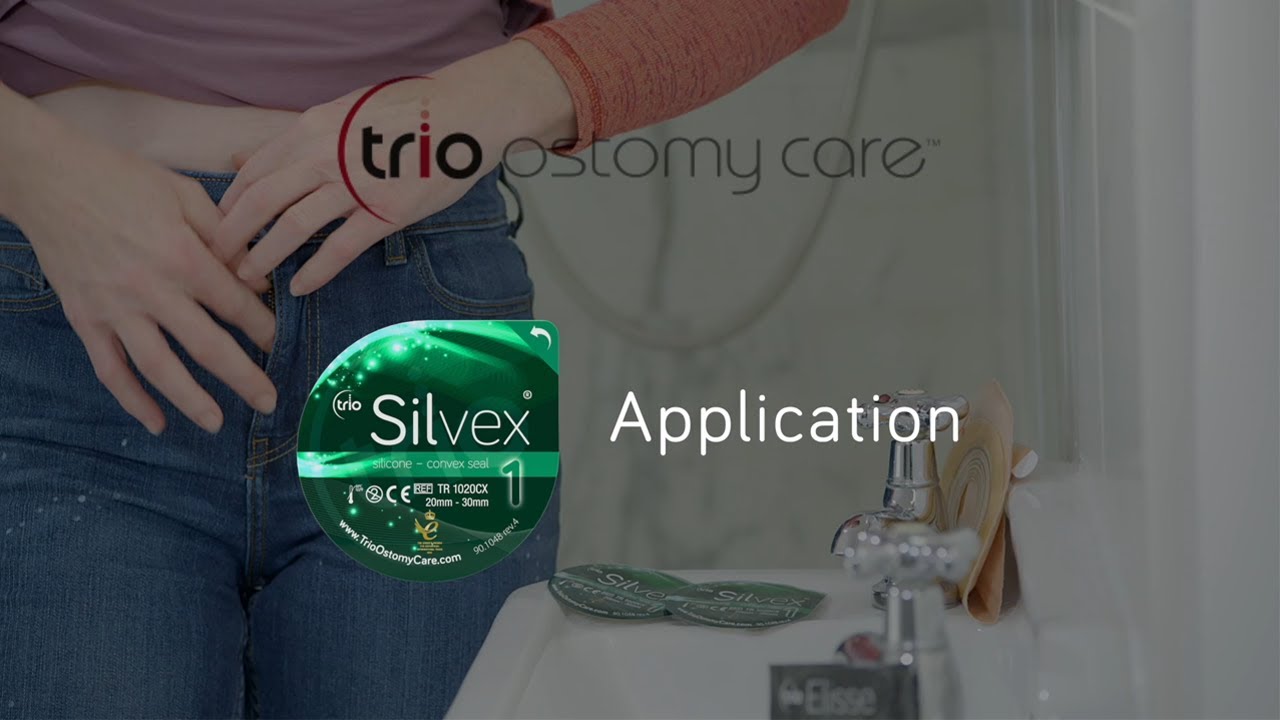 Silvex® Silicone Convex Ring Seals Trio Ostomy Care