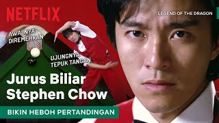 Download lagu Skill Biliar Stephen Chow Emang Level Dewa! | Legend of The Dragon | Clip mp3