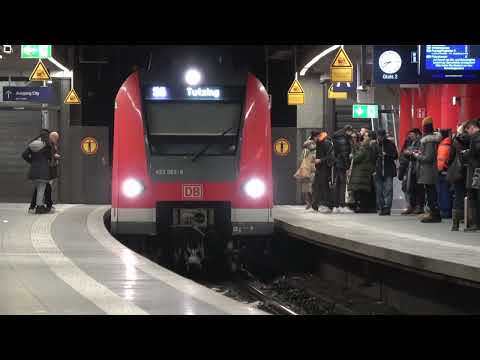 DB S-Bahn München - S-Bahn Verkehr auf der S-Bahn Stammstrecke zwischen Hauptbahnhof und Ostbahnhof