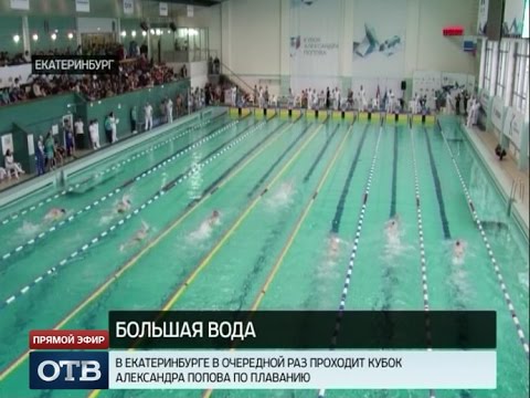 Столица Урала приняла традиционный Кубок Попова по плаванию