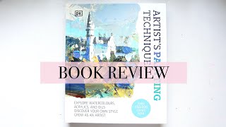 🎉🎉DK Best Seller: Artist's Painting Techniques | Book Review