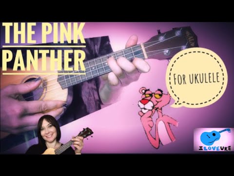 How to play Pink Panther. Fingerpicking for Ukulele.