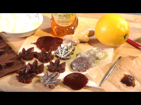 How To Make Rosin Lozenges (Cannabis Infused Honey Lemon Ginger Hard Candy): Cannabasics #42