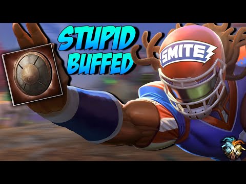 GLAD SHIELD IS SO STRONG THEY LITERALLY HAD TO NERF IT IN PTS! - Masters Ranked Duel - SMITE