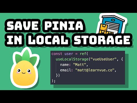 3 Ways to Persist Pinia State