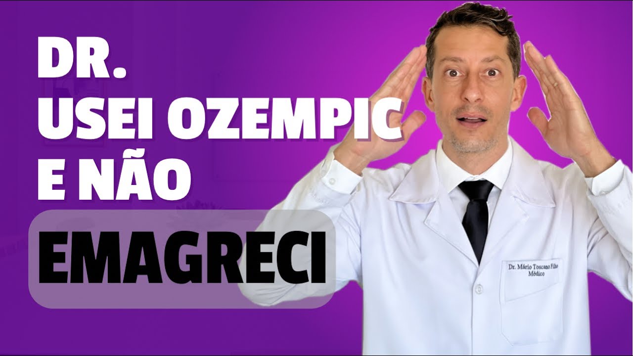 Usei Saxenda e Ozempic e não perdi peso, porquê?