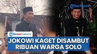Jokowi Kaget Disambut Ribuan Warga Solo saat Pensiun, Tak Keberatan Meski Berdiri di Atas 'Maung'