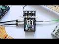 Walrus Audio R1 High Fidelity Reverb No Talking Stereo Demo