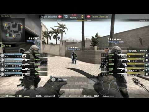CS:GO dignitas vs TSM (mirage) - ESL ESEA Pro League Season 2