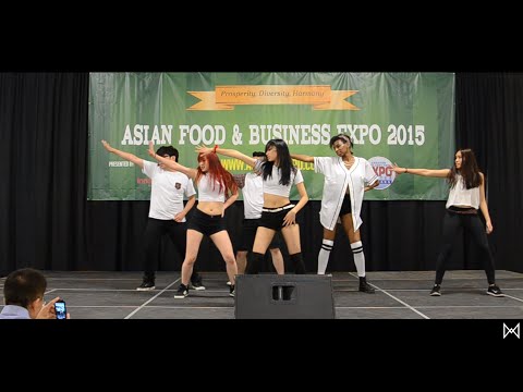 M² Performance @ Asian Food & Business Expo 2015! (BTS, Boyfriend, Minah, Got7, AoA, SNSD, 4Minute)