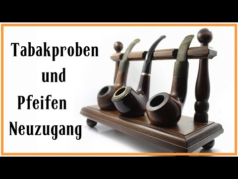 Tabakproben und Pfeifen Neuzugang