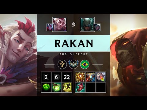Rakan Support vs Pyke - BR Challenger Patch 25.11