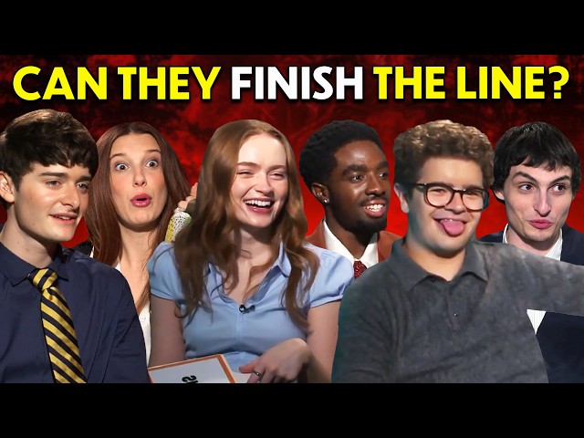 Cast of Stranger Things Tries To Finish The Line! SDDEFAULT Thumbnail