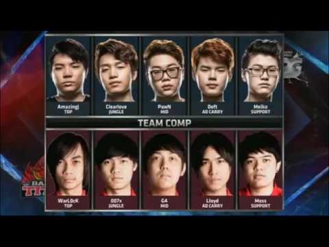 Lcs 2015 EDG vs BKT full game