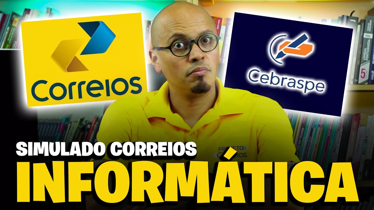 🔥SIMULADO DE INFORMÁTICA CEBRASPE CONCURSO CORREIOS 2024