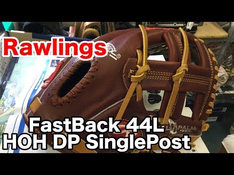 Rawlings HOH DP 44L (fastback / single post web) #1549 Video
