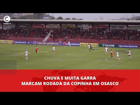 Chuva e muita garra marcam rodada da Copinha em Osasco