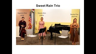 The Sweet Rain Trio plays Schumann's Fairy Tale Narrations