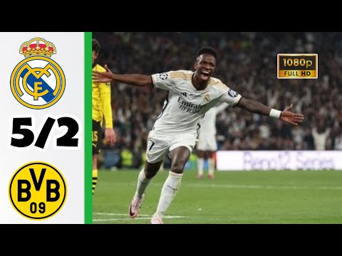 المبارة التي فقد فيها حسن العيدروس عقله بسبب الاداء الخرافي لريال مدريد امام بروسيا دورتموند