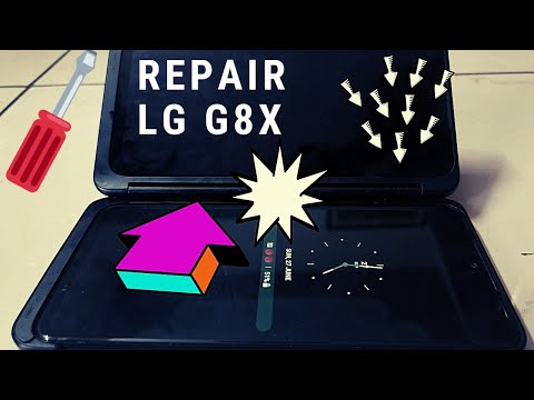 Repair LG G8X loose second display