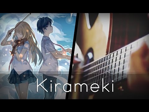 Kirameki - Shigatsu wa Kimi no Uso ED 1 (Acoustic Guitar)【Tabs】