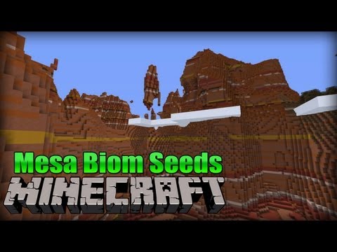 Minecraft 1.7 MESA BIOM SEEDS