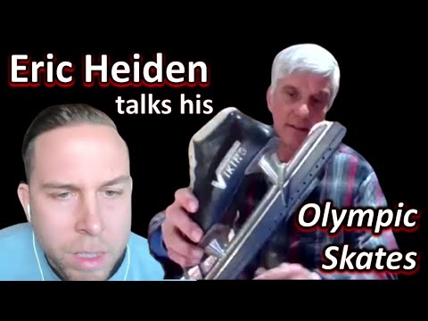 Olympic Legend Dr. Eric Heiden MD shows us his Olympic skates