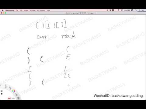 [Leetcode 20]Valid Parentheses