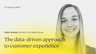The data-driven approach to customer experience