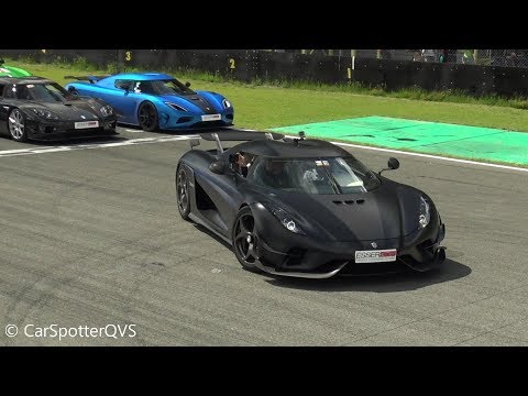 KOENIGSEGG REGERA with Ghost Package - ENGINE SOUNDS And Details!