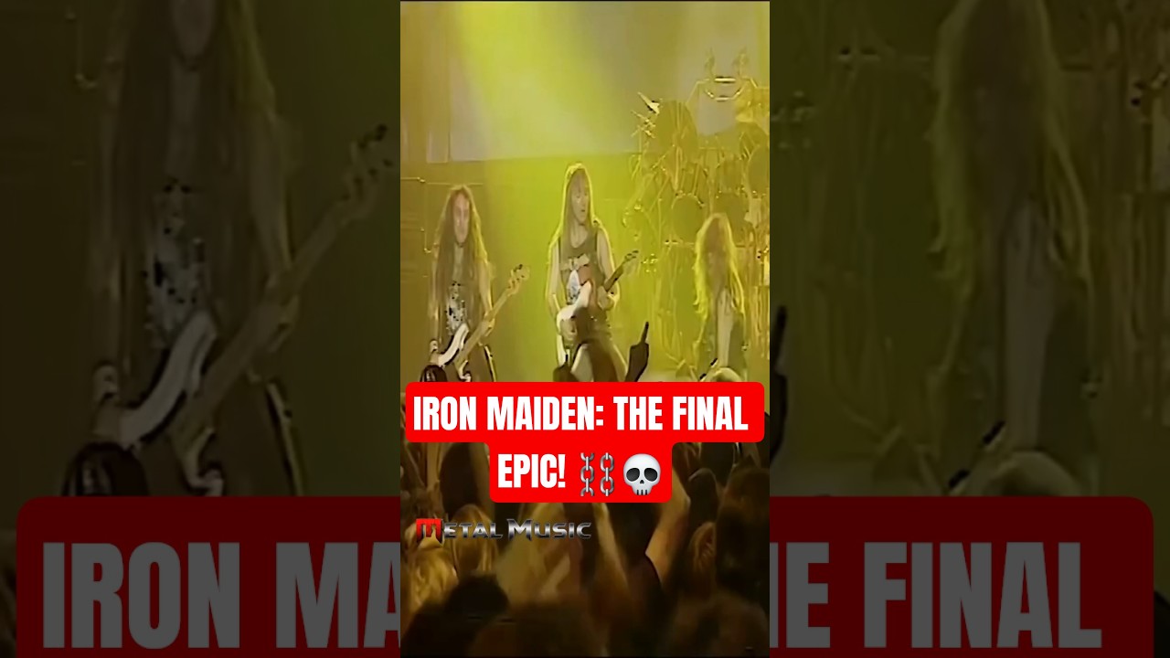 Iron Maiden: Hallowed Be Thy Name. The Epic 1993 Farewell Performance! ⛓️🔥 #IronMaiden
