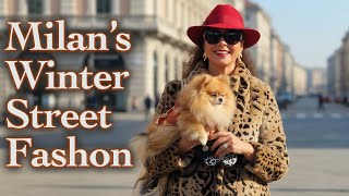 ❄️Winter 2025 Milan Street Fashion: What Fashion Trends Are Coming This Cold Season. Fashion VLOG